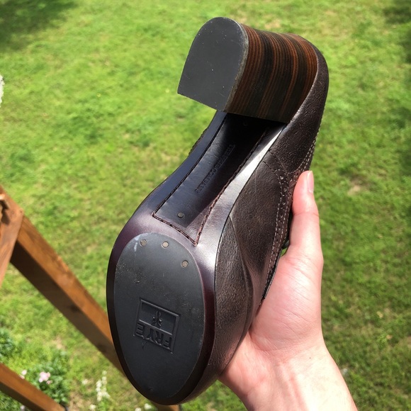 Frye Leather Naiya Kiltie Oxfords, Worn once! - Picture 5 of 7